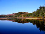 Lac au mont tremblant